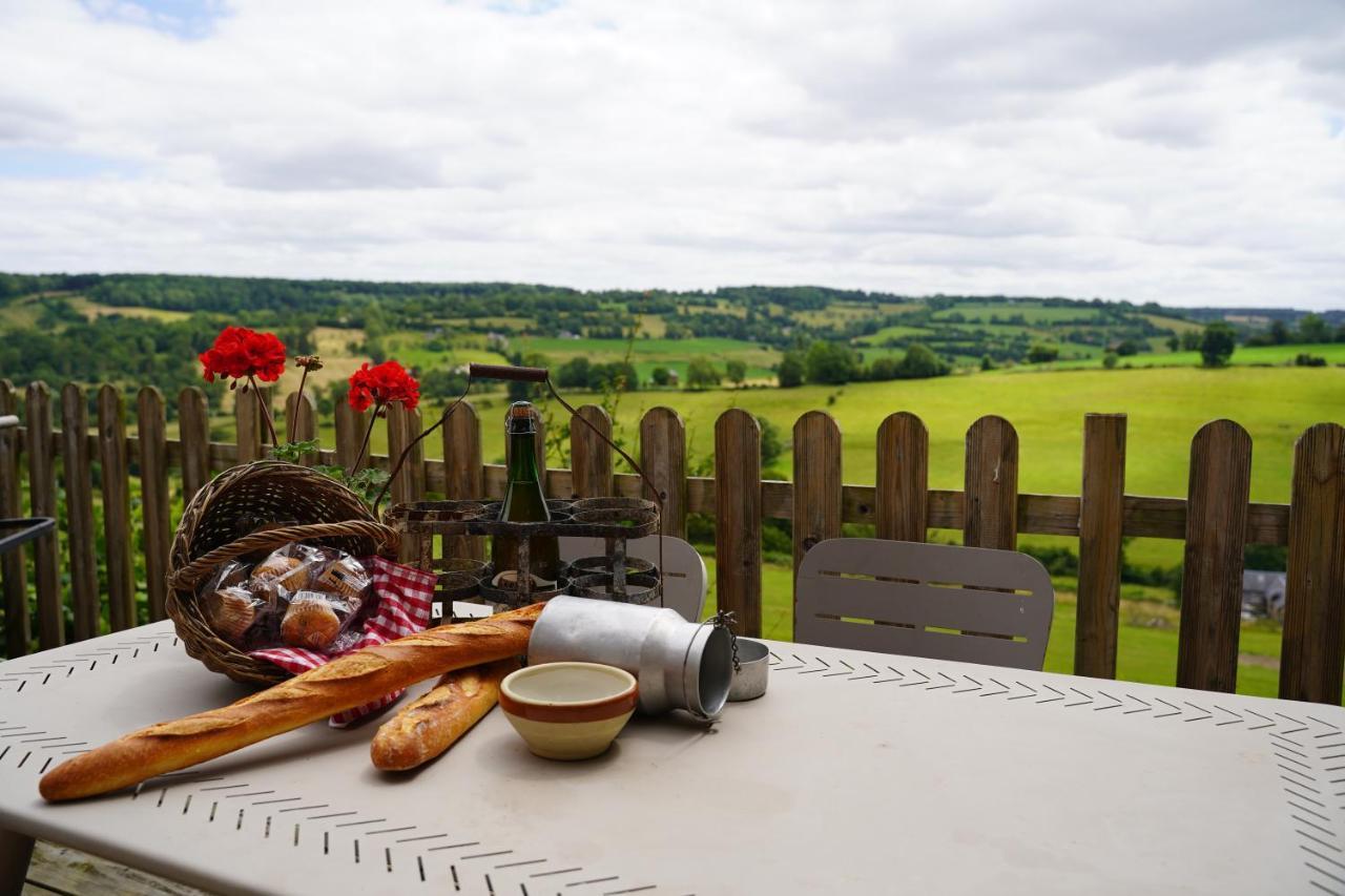 Gite " Le Normand " Sa Vue Splendide Vimoutiers Exterior photo